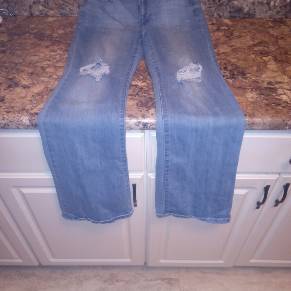 Fashion Nova Light Blue Denim Jeans - Picture 2 of 5